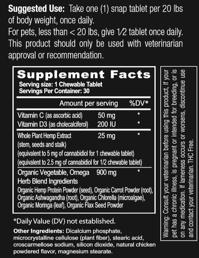 Diol for Pets: Vitality (Chewable)