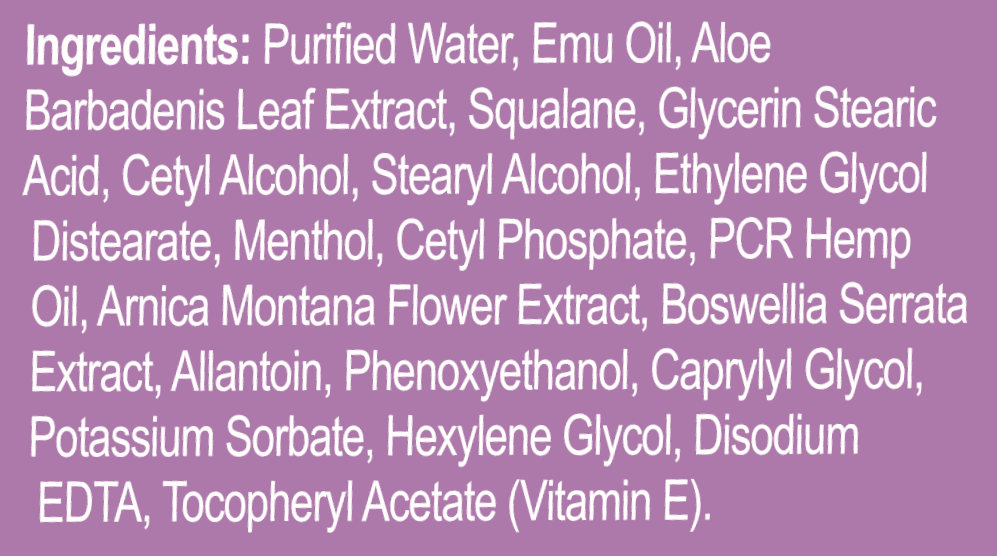 Diol Extra Strength Pain Relief Rub with Emu Oil  2oz Jar