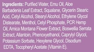 Diol Extra Strength Pain Relief Rub with Emu Oil  2oz Jar