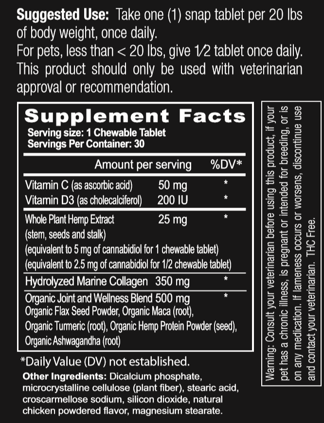 Diol for Pets: Joint and Wellness